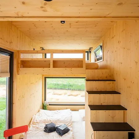 Tiny House Nature 14 Zur Meerseite - Green Tiny Village Harlesiel Carolinensiel Exterior foto