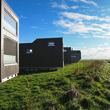Tiny House Nature 14 Zur Meerseite - Green Tiny Village Harlesiel Carolinensiel Exterior foto